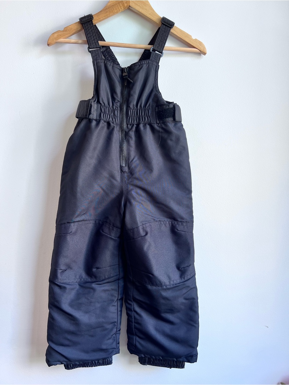 Cat & Jack Winter Outdoor Black Kids Insulated Snow Bib Overalls 3T